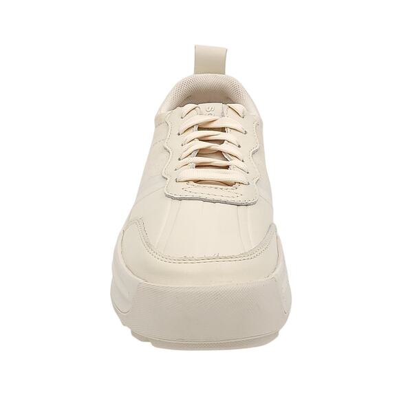 Sorel Women Ona 503 Everyday Low WP Sneakers Size US 8.5M Sea Salt Chalk Leather - Picture 4 of 6